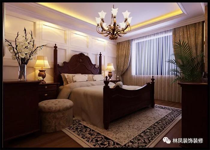 美式風格臥室裝修效果圖 美式風格臥室裝修效果圖