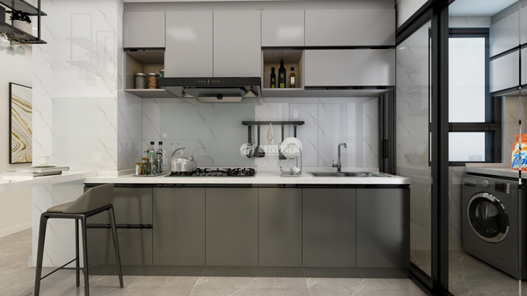 衛(wèi)生間視覺擴容設(shè)計裝修效果圖