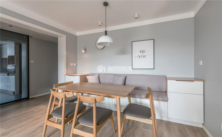 北歐風(fēng)格卡座設(shè)計裝修效果圖