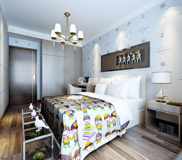 頂天立地式衣柜設(shè)計裝修效果圖