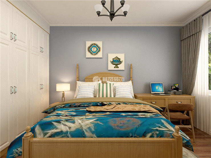 美式風(fēng)格臥室裝修效果圖
