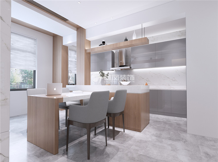 輕奢風(fēng)格餐廚設(shè)計裝修效果圖