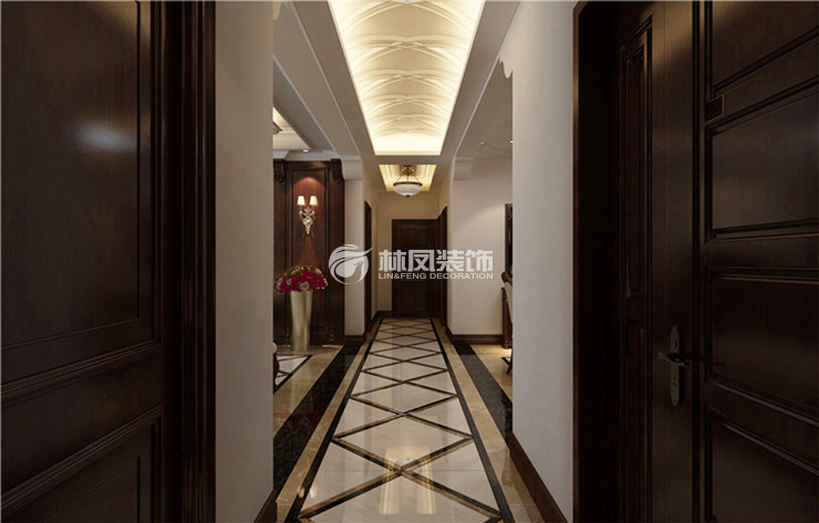 碧桂園天墅-200平-美式風(fēng)格-過(guò)廊.jpg