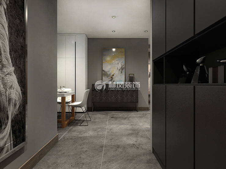 尚景新世界-130平-簡約工業(yè)風格-玄關(guān).jpg