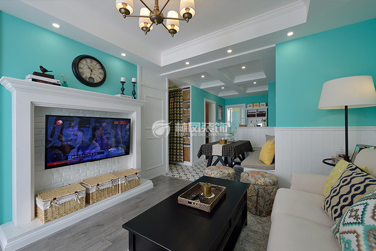 中?？党?8㎡-北歐現(xiàn)代- 客廳 (4).jpg