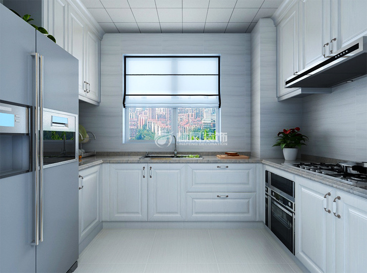 華潤24城-132平-美式風(fēng)格-廚房.jpg