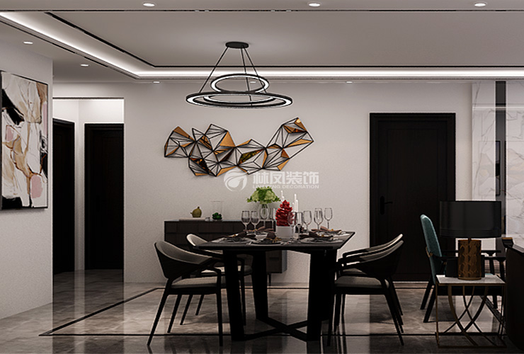格林玫瑰灣-118平-現(xiàn)代輕奢風格-餐廳2.jpg