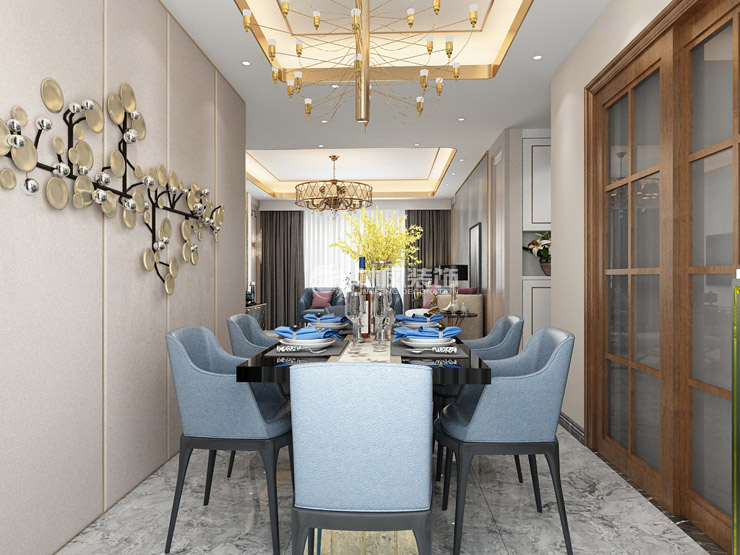 融創(chuàng)沈陽府-135平-現代風格-餐廳1.jpg