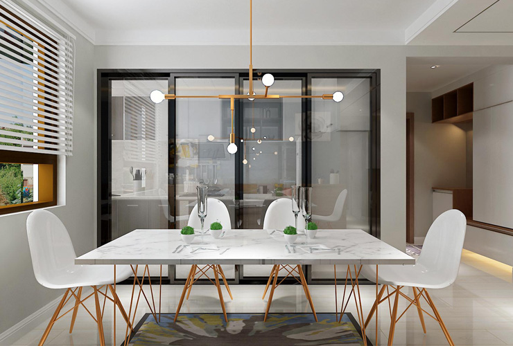 中?？党?125平-北歐輕奢風(fēng)格-餐廳1.jpg