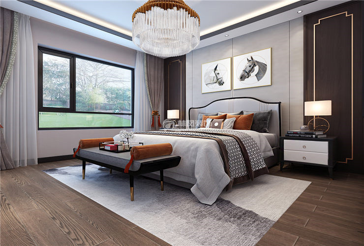 萬(wàn)科翡翠公園-570平-新中式-主臥.jpg