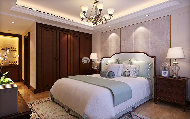 信達(dá)萬(wàn)科城-140平-輕奢風(fēng)格-主臥.jpg