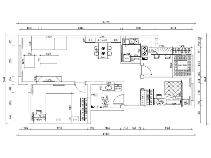 標(biāo)準(zhǔn)施工圖 保利香檳國(guó)際59#3-6-2 94+10 ㎡ 杜先生13002453903 (2)-模型副本_副本.jpg