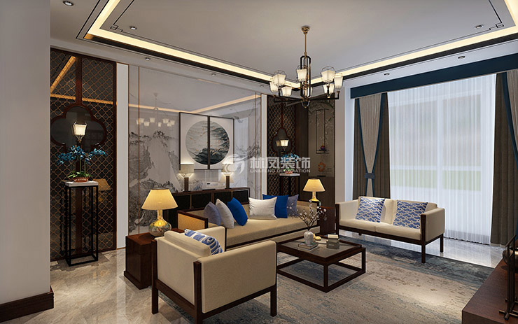 金領(lǐng)灣-300平-新中式風(fēng)格-客廳.jpg