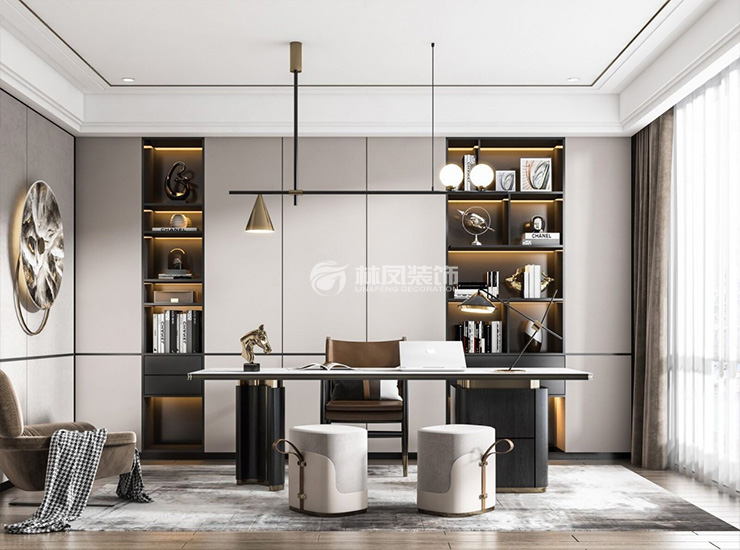 保利香檳國際-134平-現(xiàn)代風格-書房.jpg