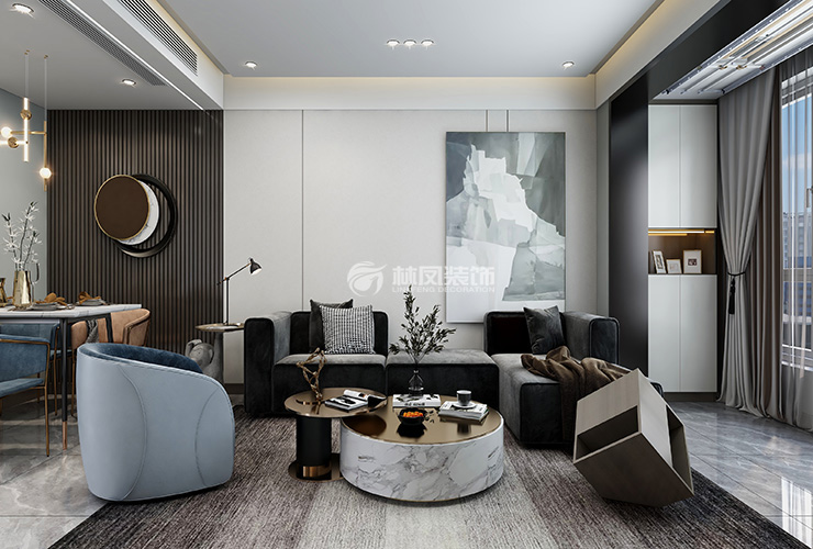 保利達翠堤灣-110平-現(xiàn)代風格-客廳1.jpg