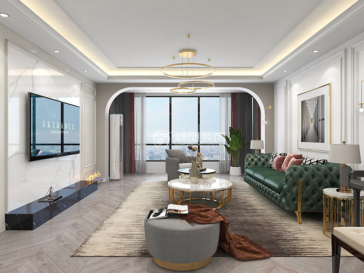 王府花園-170平米-現(xiàn)代風格-客廳3.jpg