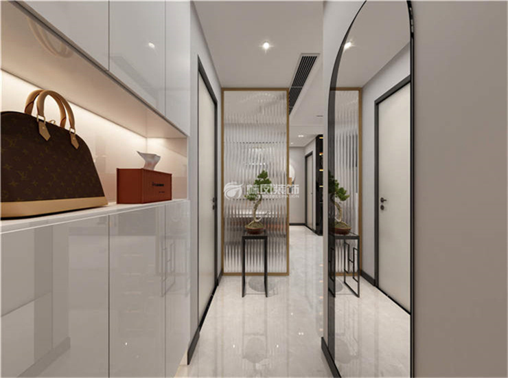 金輝優(yōu)步湖畔150平-意式極簡風格-玄關(guān)2.jpg
