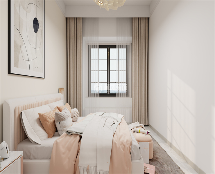 恒大濱江左岸-137平-現(xiàn)代風格-次臥.jpg