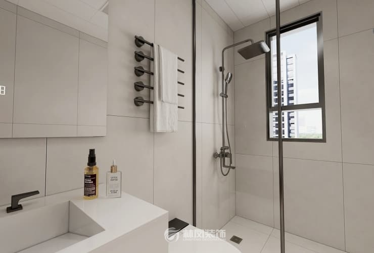 保利公園壹號 124平 現(xiàn)代風(fēng)格 衛(wèi)生間2.jpg