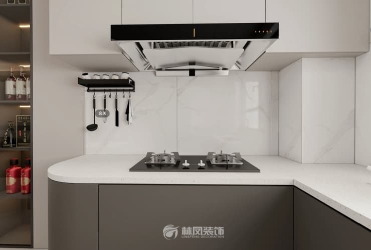 保利公園壹號124平 現(xiàn)代風(fēng)格 廚房2.jpg