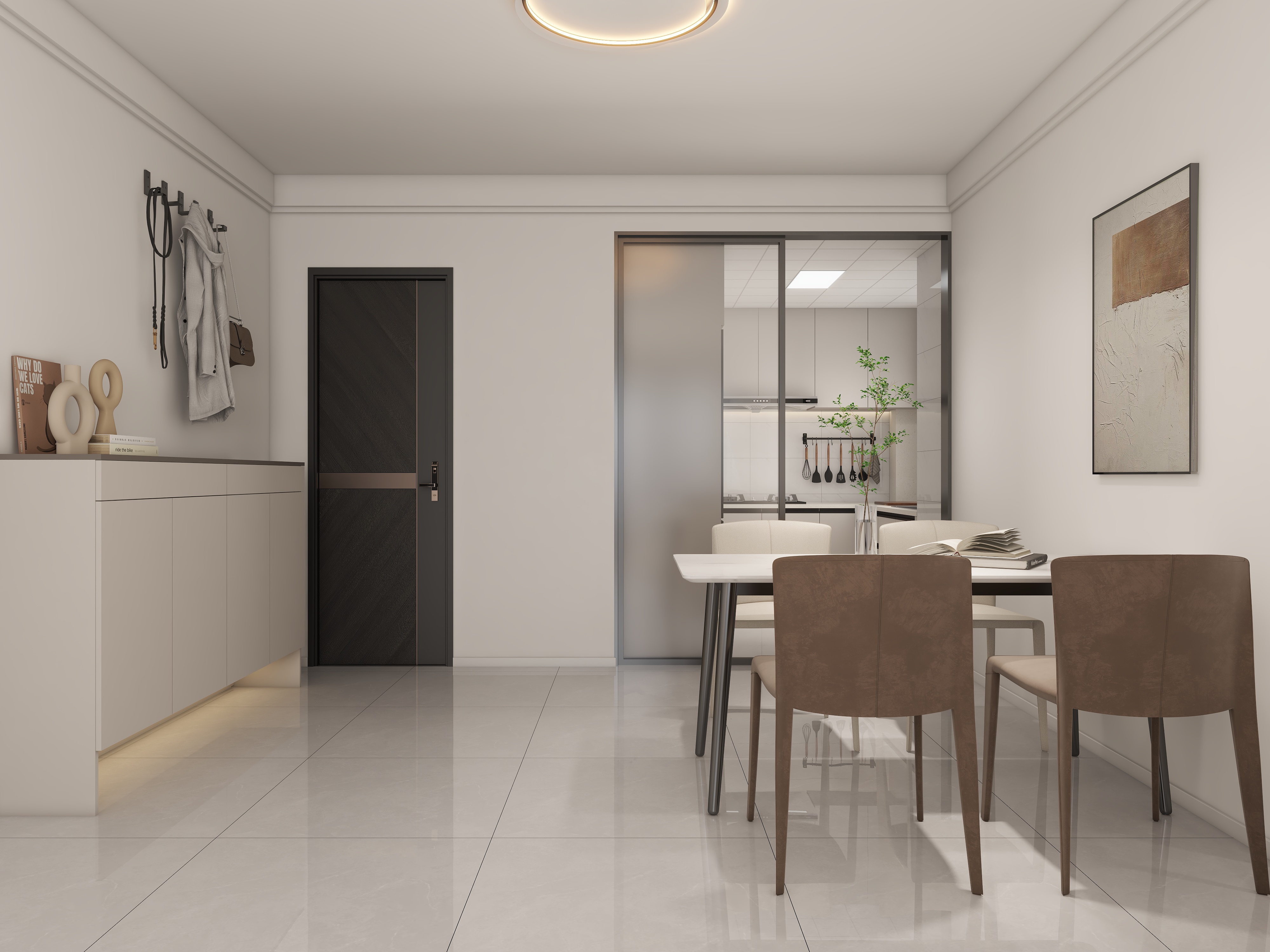 保利茉莉公館115㎡現(xiàn)代風(fēng)格-餐廳 .jpg