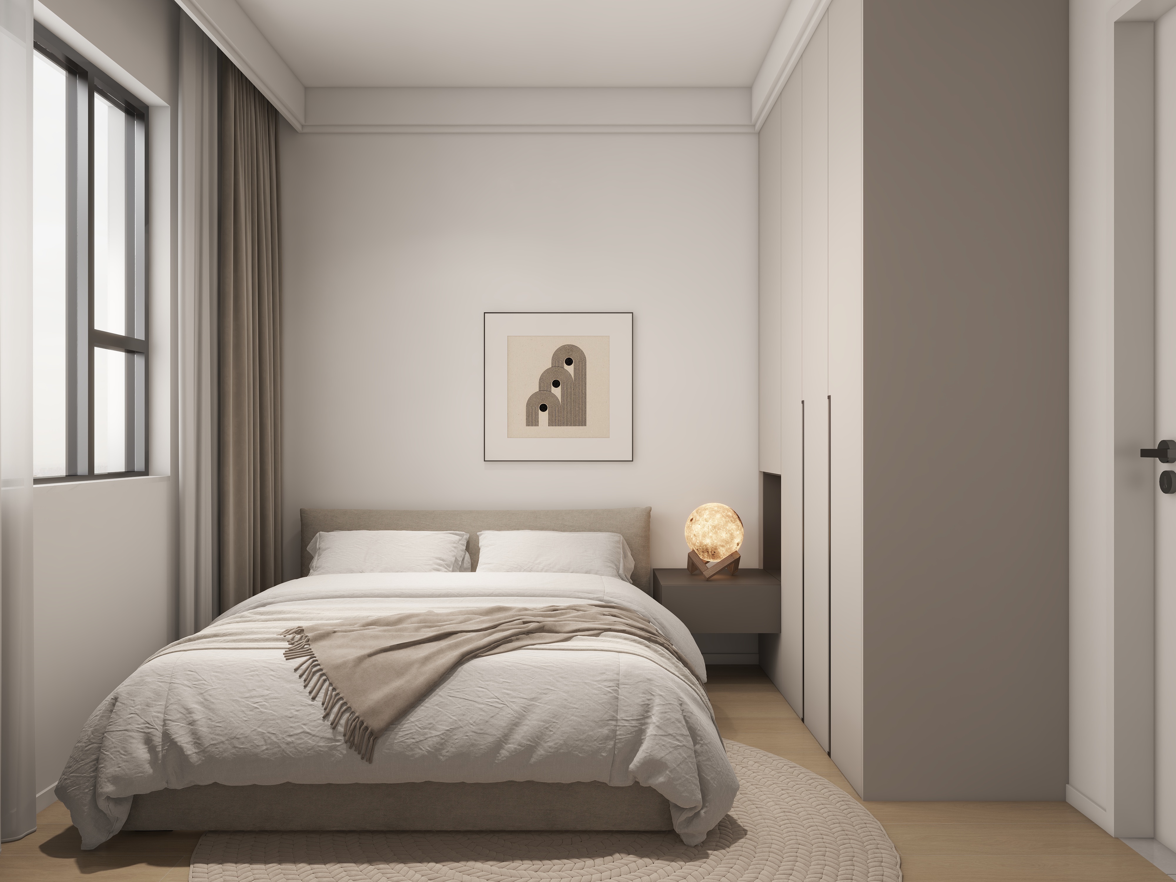 保利茉莉公館115㎡現(xiàn)代風(fēng)格-客臥 .jpg